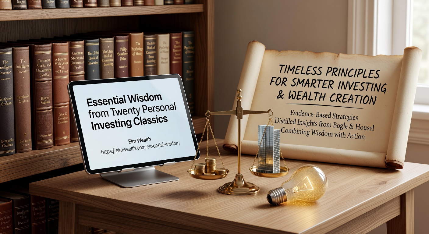 Timeless Investing Wisdom: Lessons from 20 Classic Books for Modern Wealth Builders